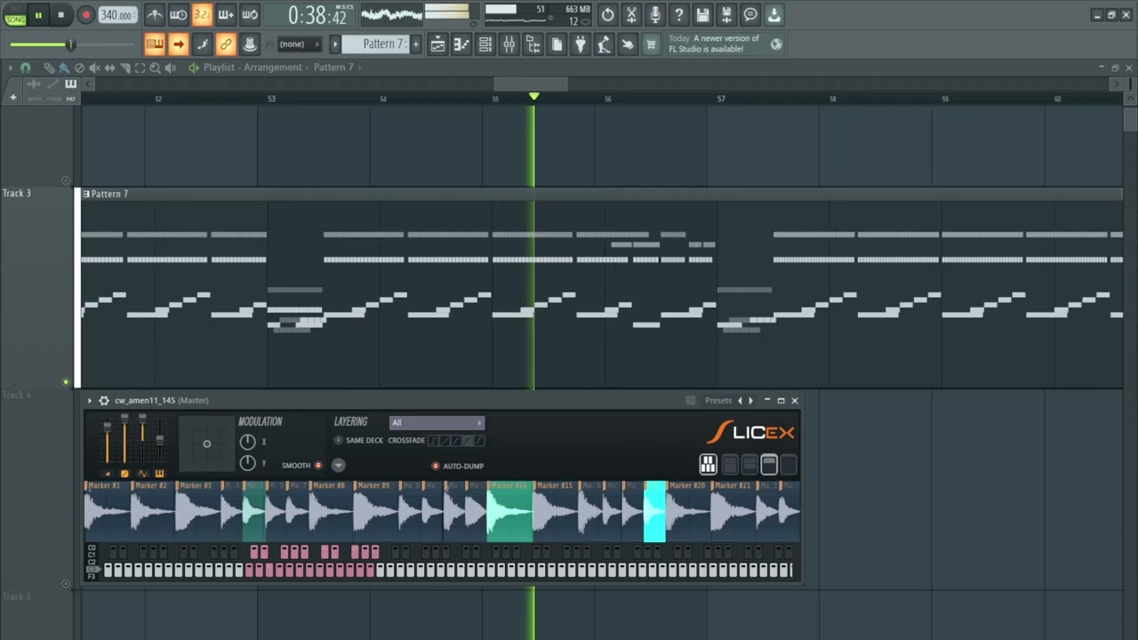 trying out amen break twice