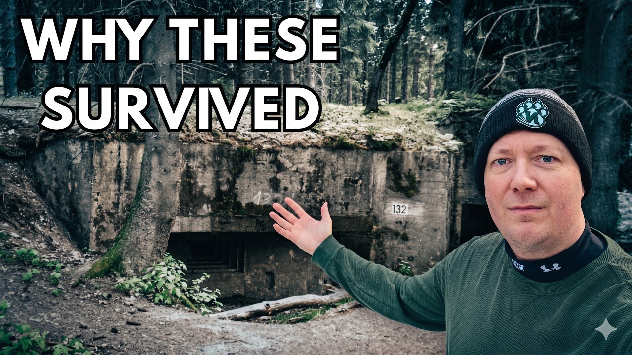Exploring Abandoned WW2 Bunkers in Germany | Why They Still Exist