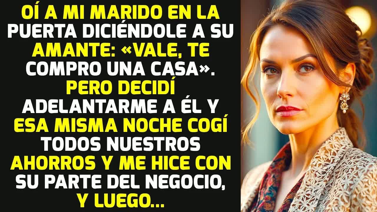 Oí A Mi Marido En La Puerta Diciendo A Su Amante: «Vale, Te Compraré Una Casa» | HISTORIAS LA VIDA