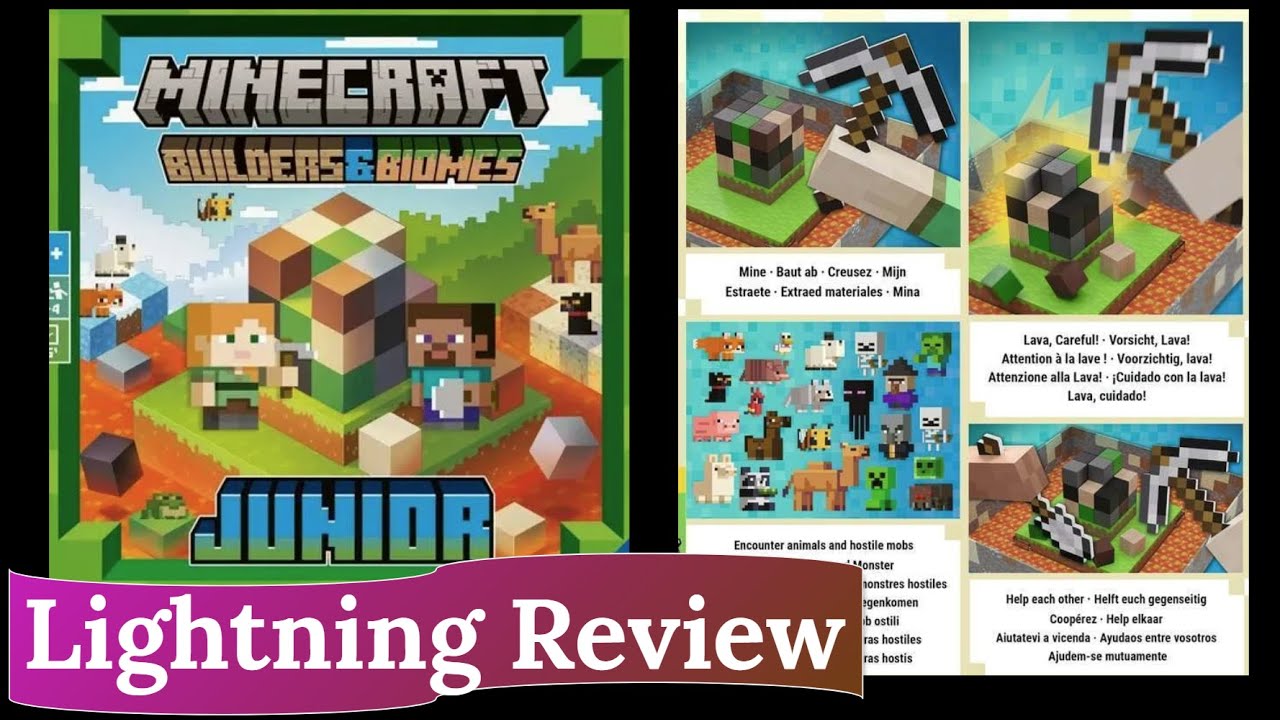 Minecraft: Builders & Biomes – Junior: Review