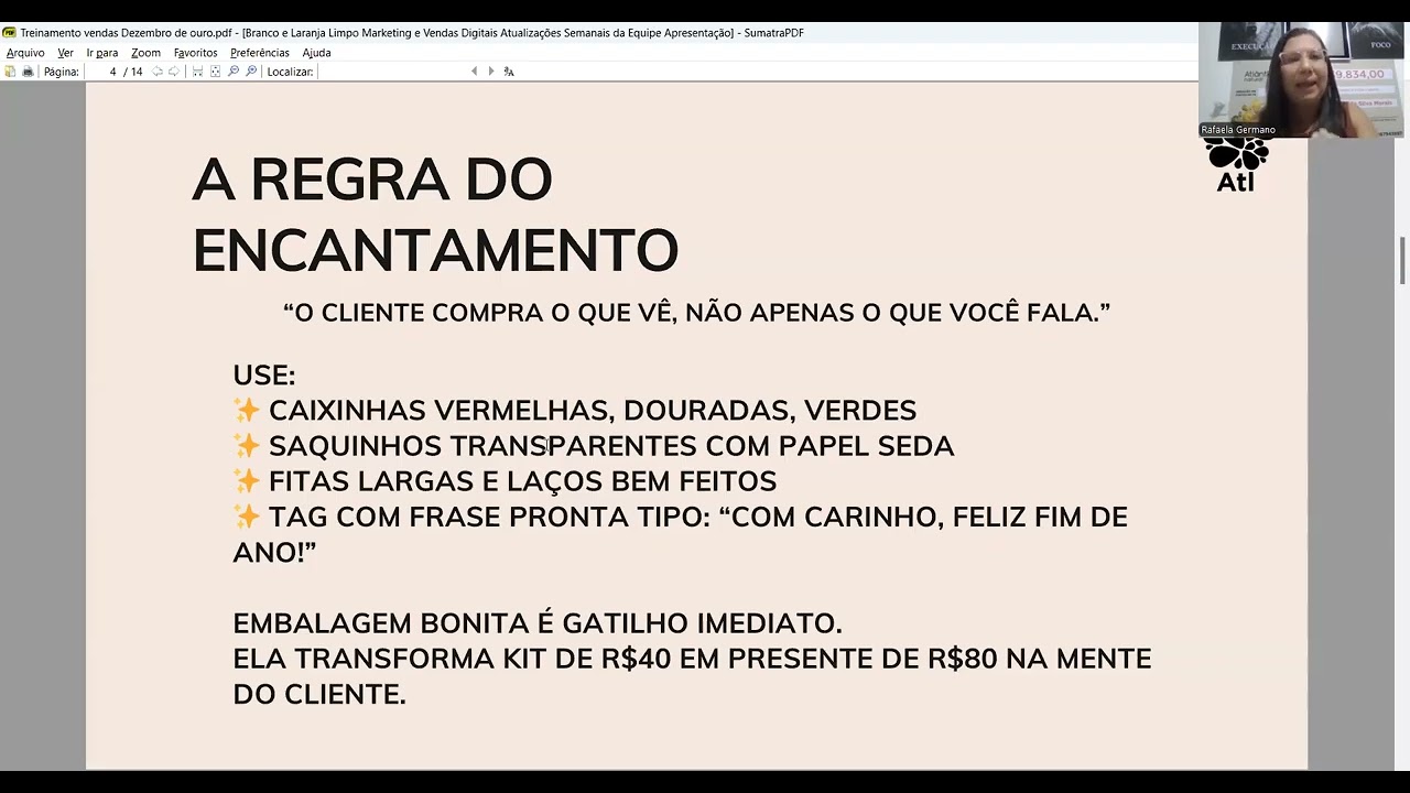 🌟 TREINAMENTO DE VENDAS – DEZEMBRO DE OURO | KITS QUE ENCANTAM, PRESENTES QUE VENDEM! 🌟