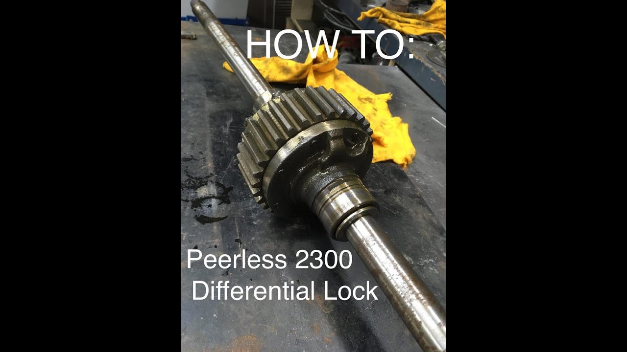 КАК: Блокировка дифференциала Peerless 2300