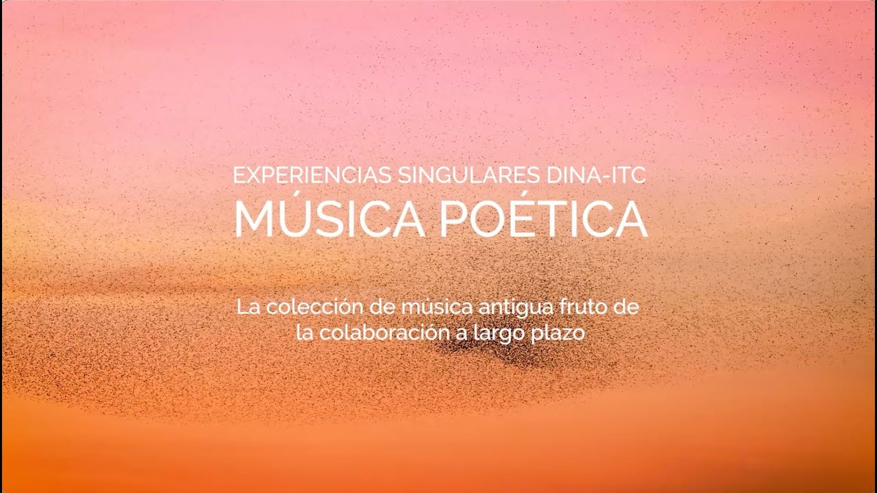 MÚSICA POÉTICA: la colección de música antigua fruto de la colaboración a largo plazo