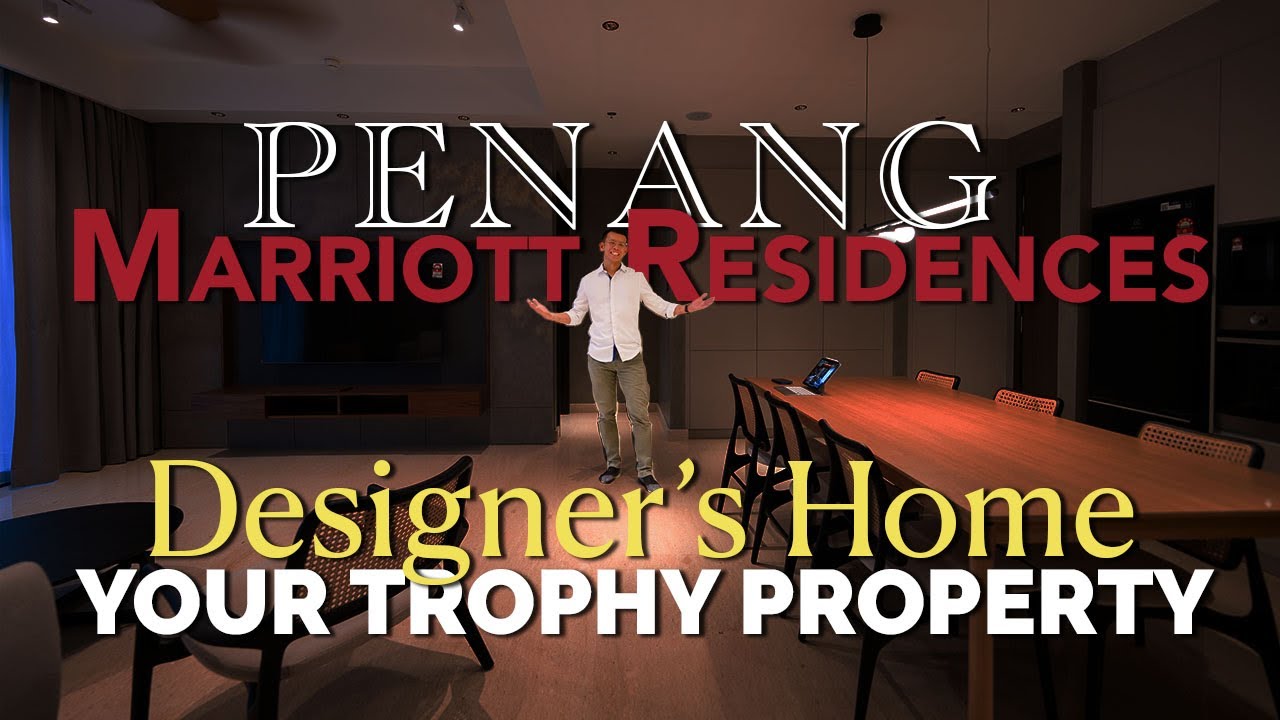 【Marriott Residences】 The Designer’s Home @ Gurney Drive with 1,291 sqft 3 Beds - Penang Property