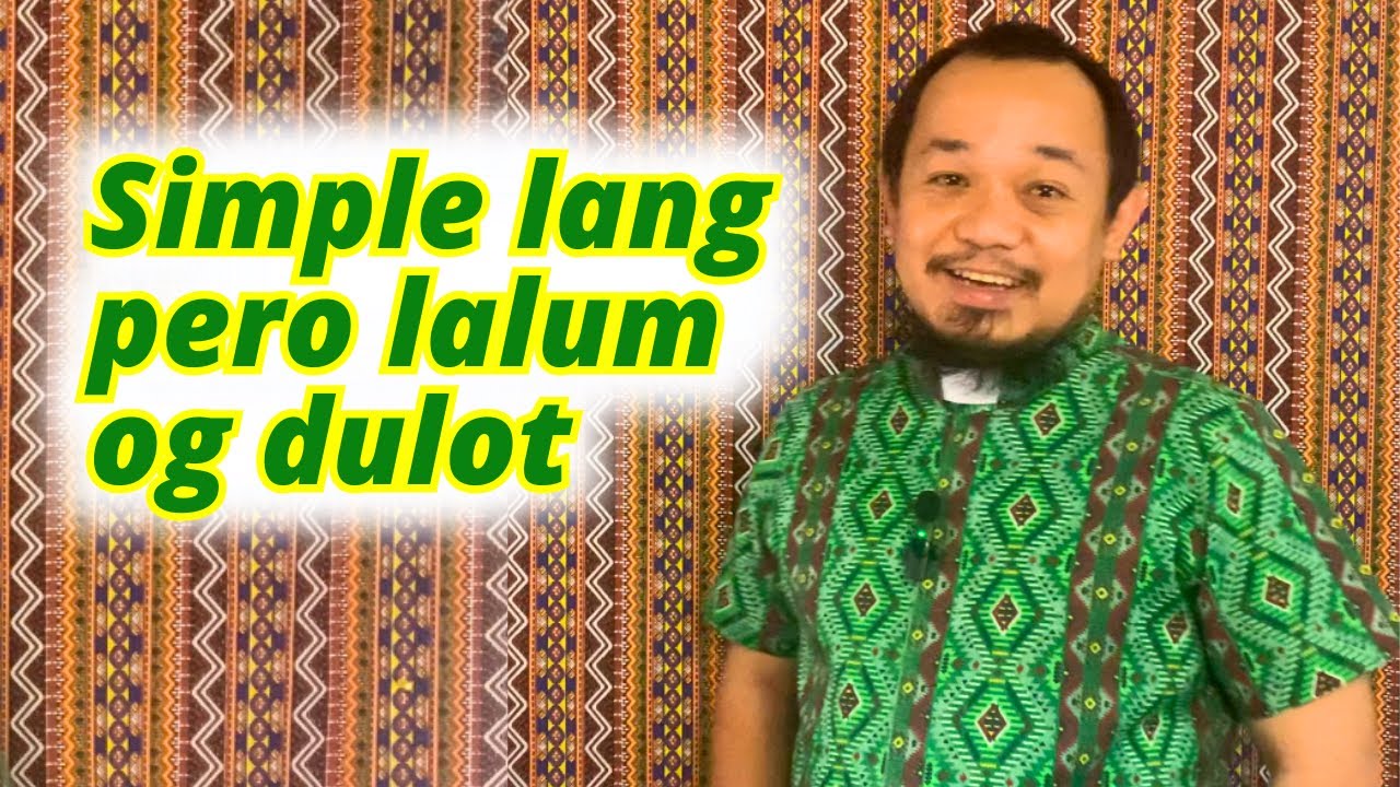 Simple lang pero lalum og dulot | Mateo 14:13-21 | Kapistahan ni San Juan Maria Vianney | Cycle C