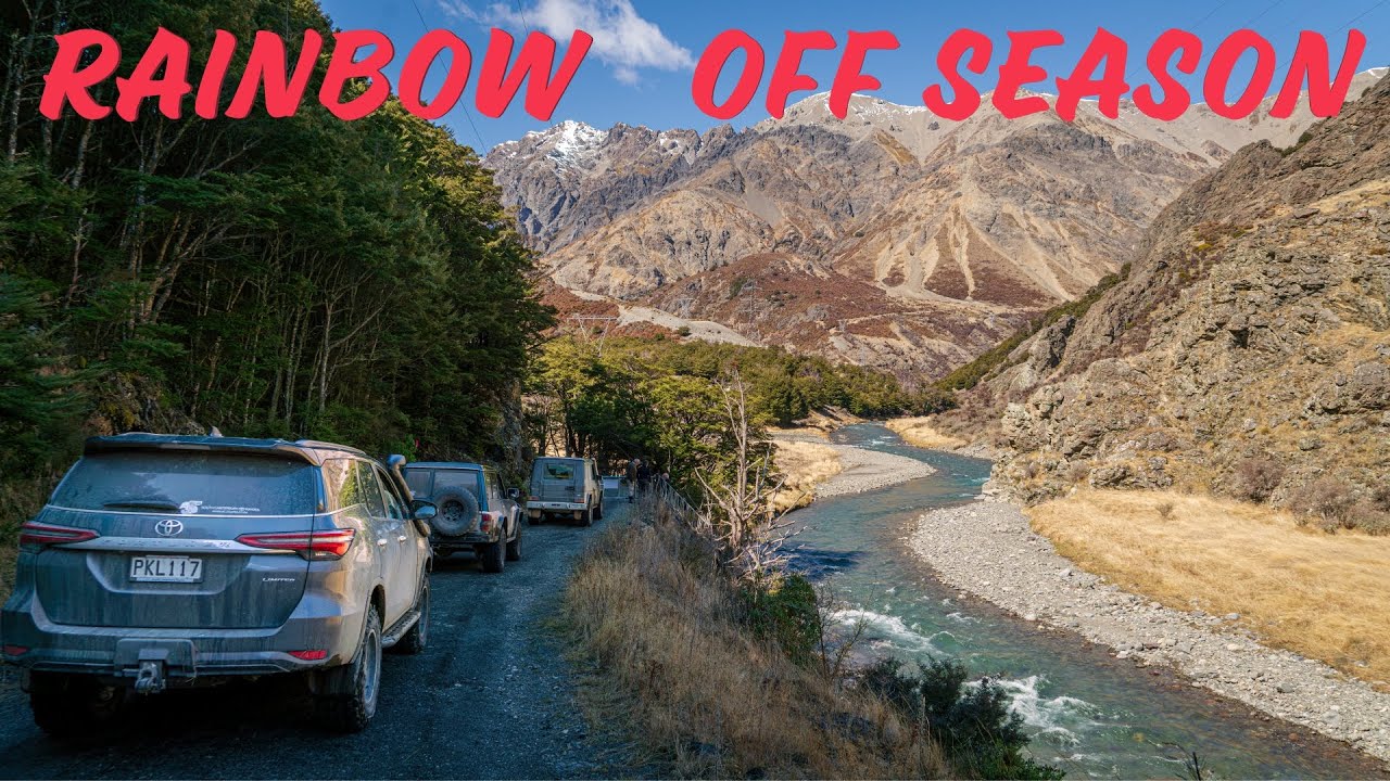 Rainbow - Hanmer 4WD Road in the Off-Season