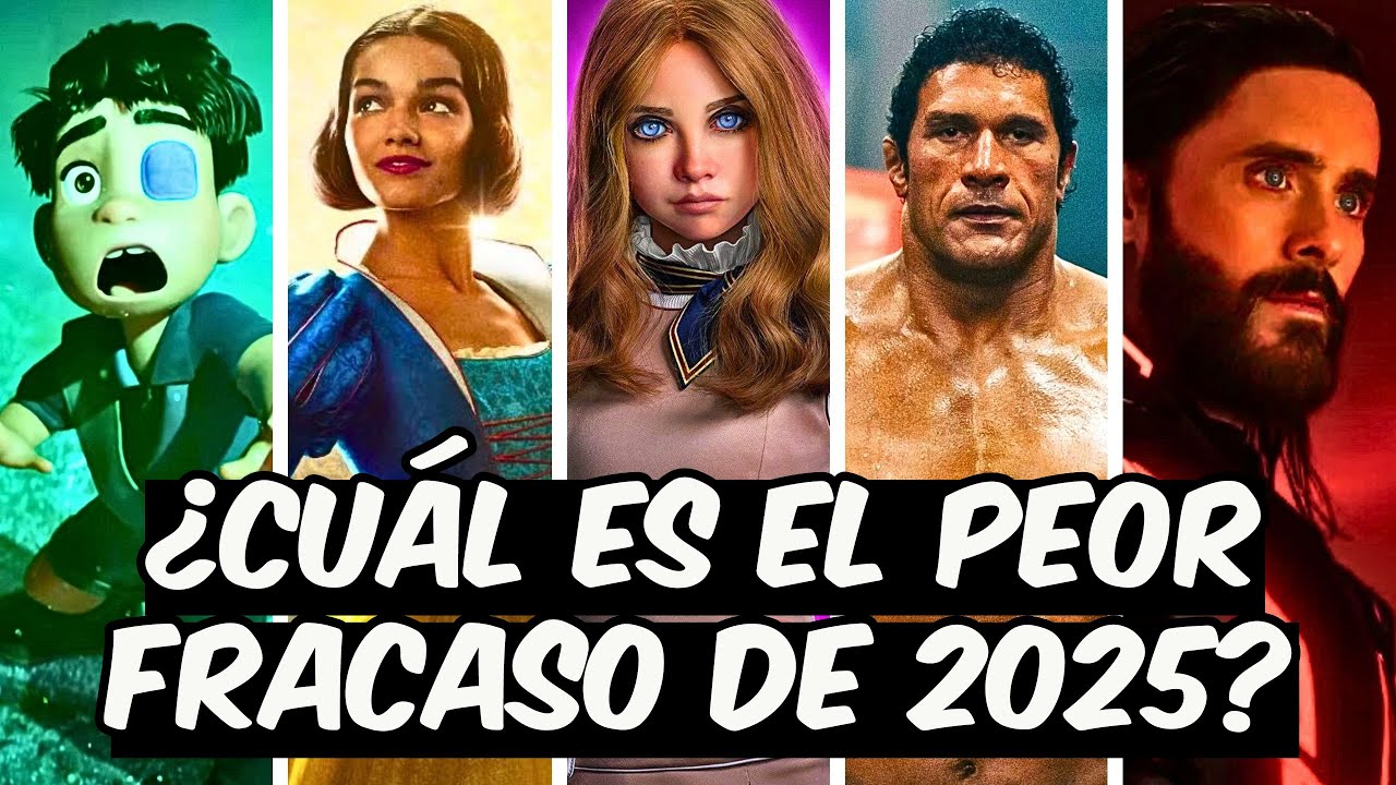¿Cuál es el Peor Fracaso de 2025? Elio vs Tron Ares vs Megan 2.0 vs Blanca Nieves vs The Smashing M.