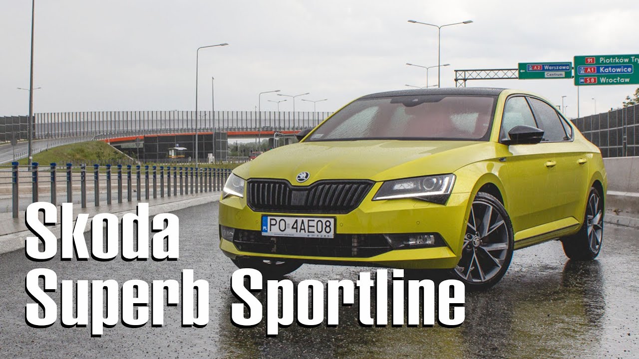 Skoda Superb Sportline - test przyspieszenia 0-140 km/h