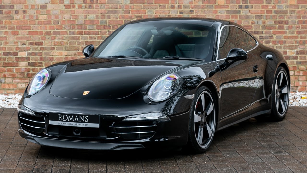 2013 Porsche 911 50th Anniversary - Black - Walkaround, Interior & Loud Revs - High Quality