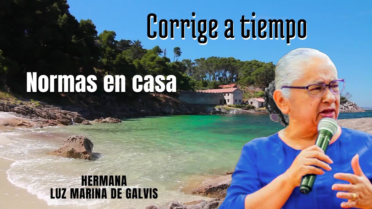 Corrige a tiempo, Luz Marina de Galvis