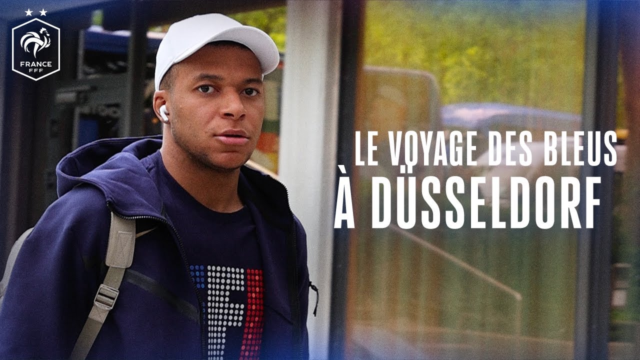 Le voyage avec les Bleus à Düsseldorf