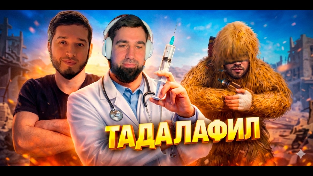 Каждый второй делает ЭТО!!  LAHMA, AKI, SHAMA и GENERAL обсуждают тадалафил для профилактики