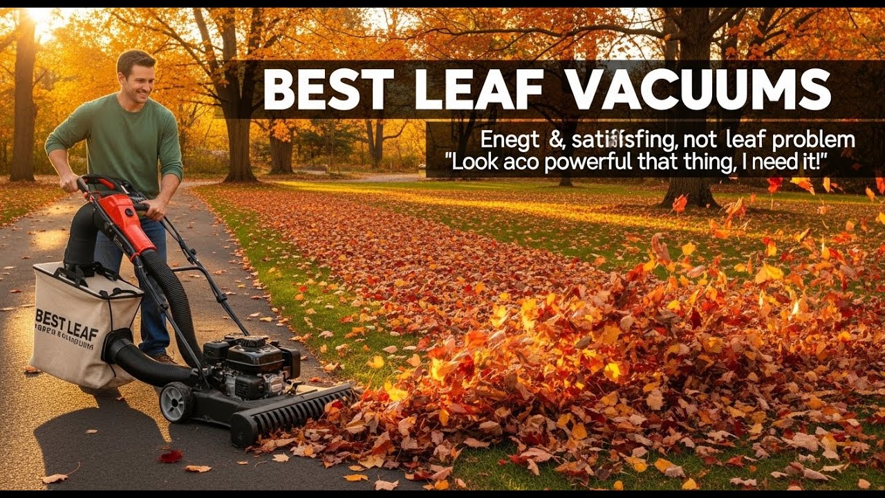 TOP 5 Best Leaf Vacuums Leaf Vacuums That Replace Rakes FOREVER 🧹❌