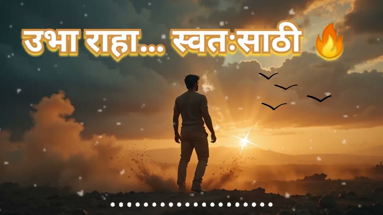 उभा राहा… स्वतःसाठी | Marathi Motivational Song | Never Give Up | Cinematic Inspiration #DreamBig 