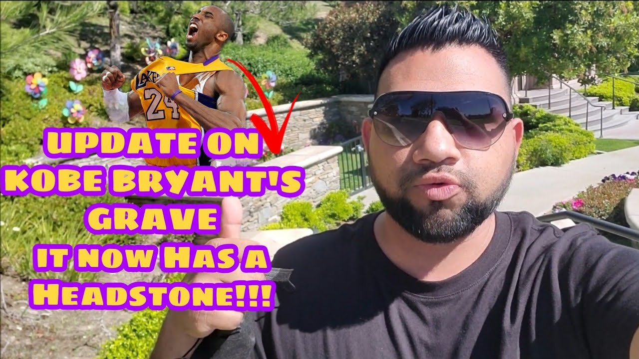 UPDATE !! The Real Story about Kobe Bryant's Grave,  it Now Has a Headstone