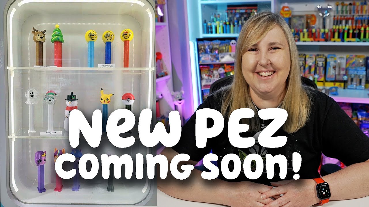 First Look at New Crystal Halloween Ghost PEZ and Crystal Polar Bear PEZ at the PEZ Visitor Center