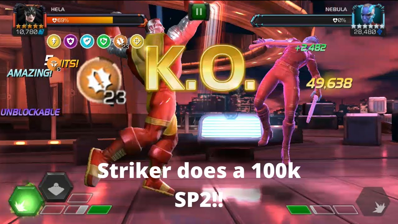 Hela Makes Strikers Broken! | 100k SP2 |Marvel Contest Of Champions