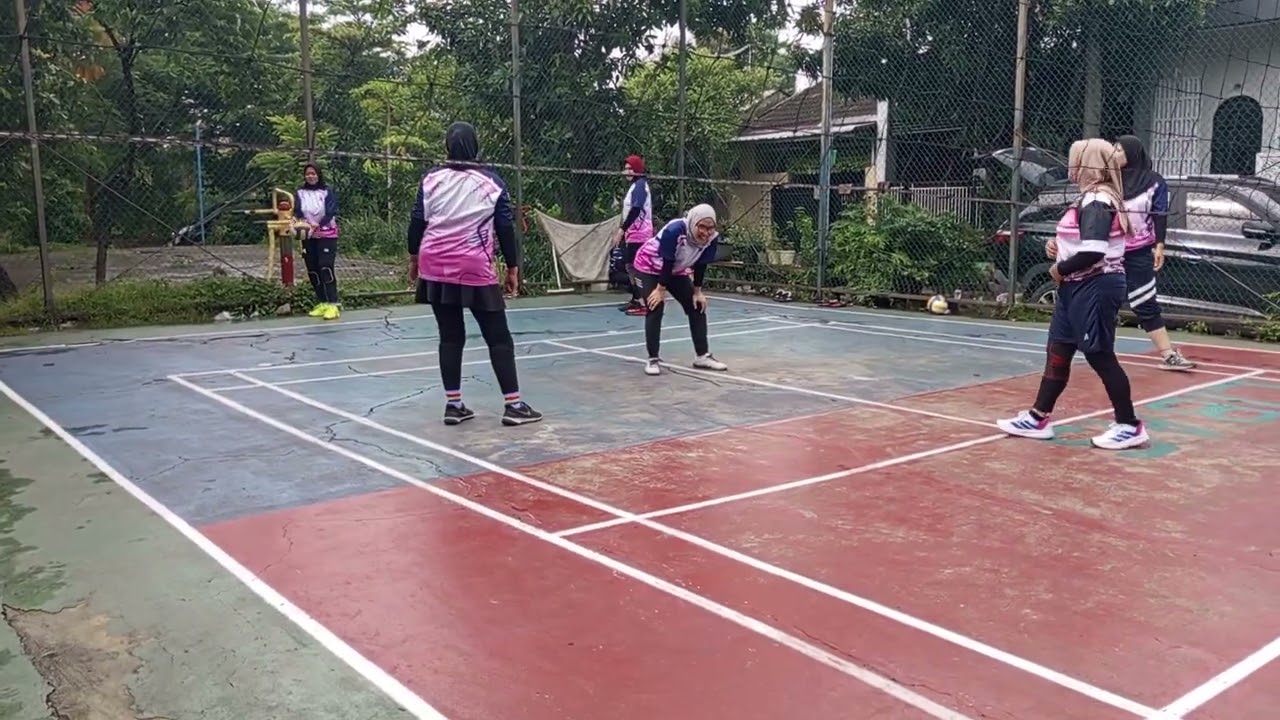 Hiburan emak2 pagi tadi dilpangan bgp tambun bekasi