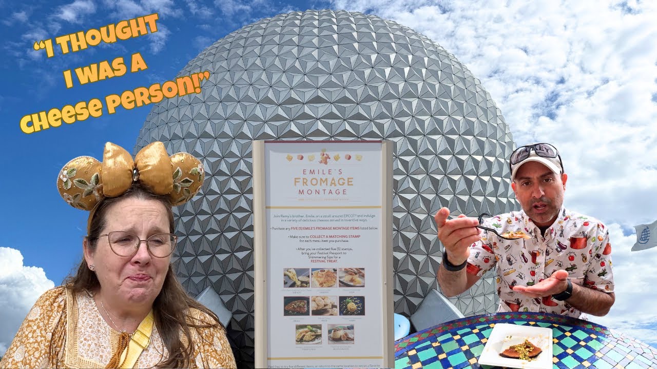 EPCOT Food & Wine Take 2 | Remy’s Fromage Montage… But Are We Cheese People?