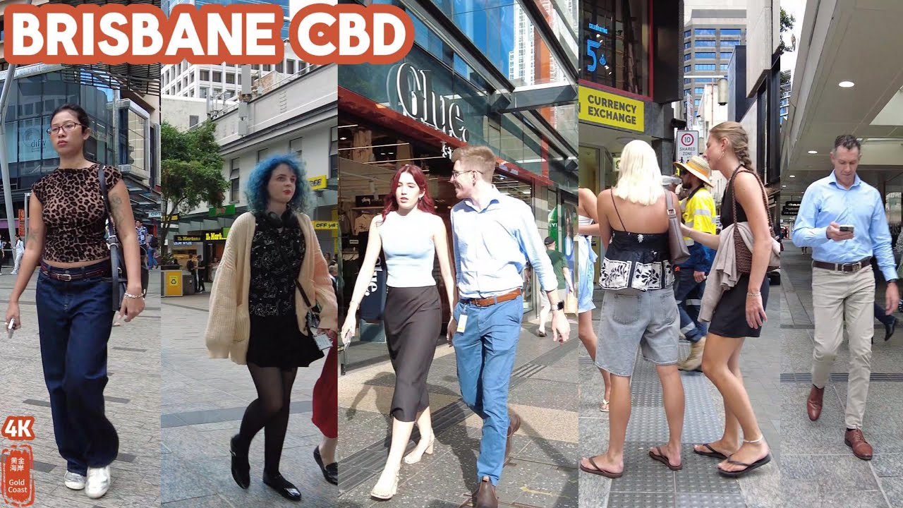 [4k] Explore Brisbane CBD Monday 30 September 2024 | Queensland | Australia