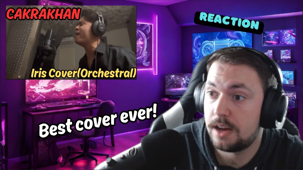 First Time Reaction | Cakra Khan | Iris - Goo Goo Dolls (Orchestra Cover Version)