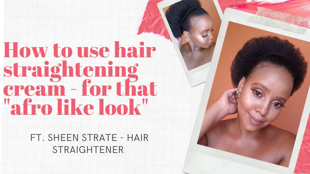 HOW TO: Use hair straightening cream to get that 