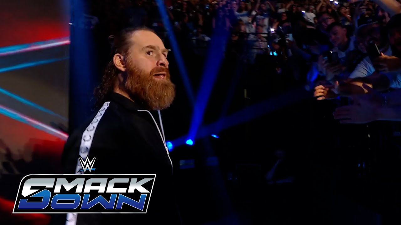 Sami Zayn Entrance: WWE SmackDown in Lyon, France, August 29, 2025
