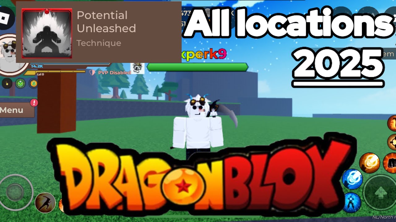 Dragon Blox | ALL Potential Unleashed Trainer Spawn Locations | Ki Trainer/Master Ki | 2025