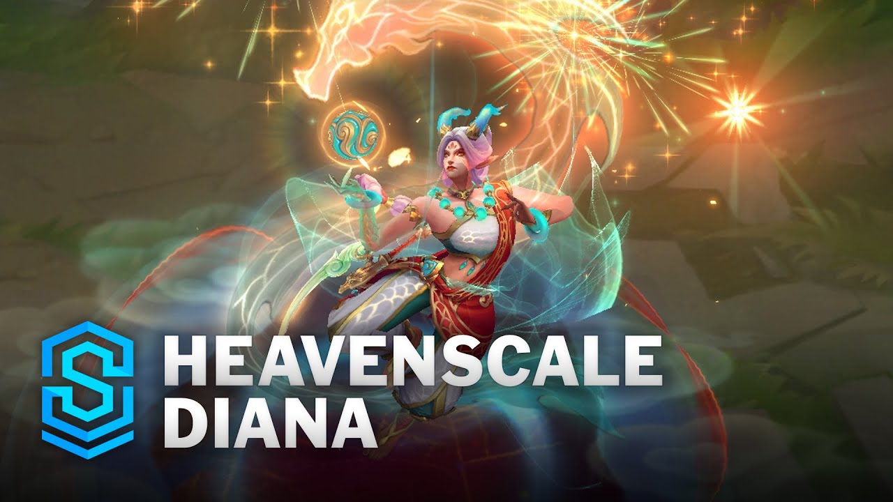 Heavenscale Diana Skin Spotlight - Pre-Release - PBE Preview - League of Legends