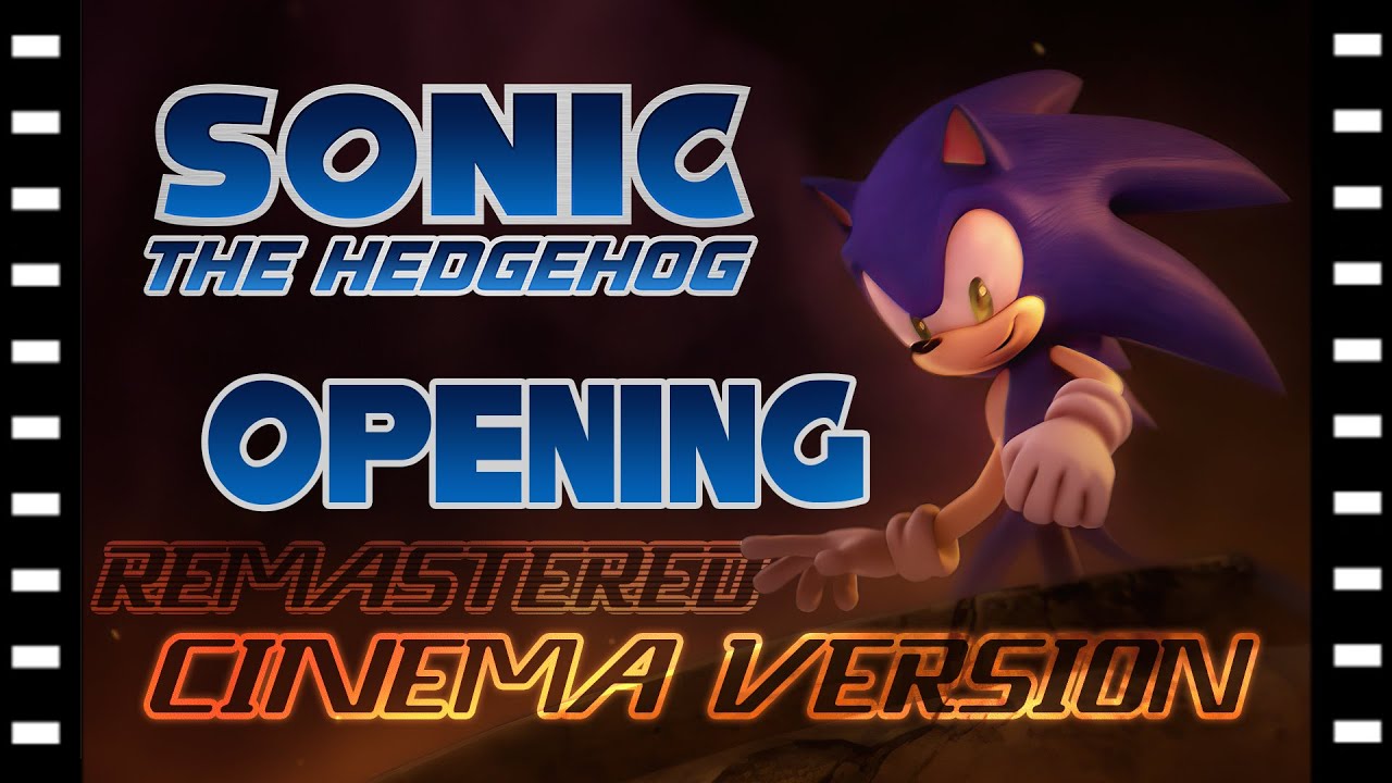 Sonic the Hedgehog 2006 - Opening - 4K Remastered - Original 24fps - Cinema Version