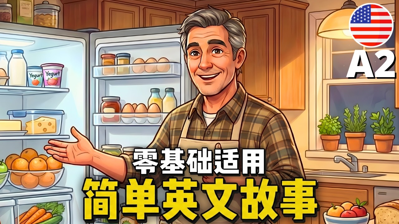 通过简单英语故事轻松听懂英语 ✅《用英语聊我的日常饮食》