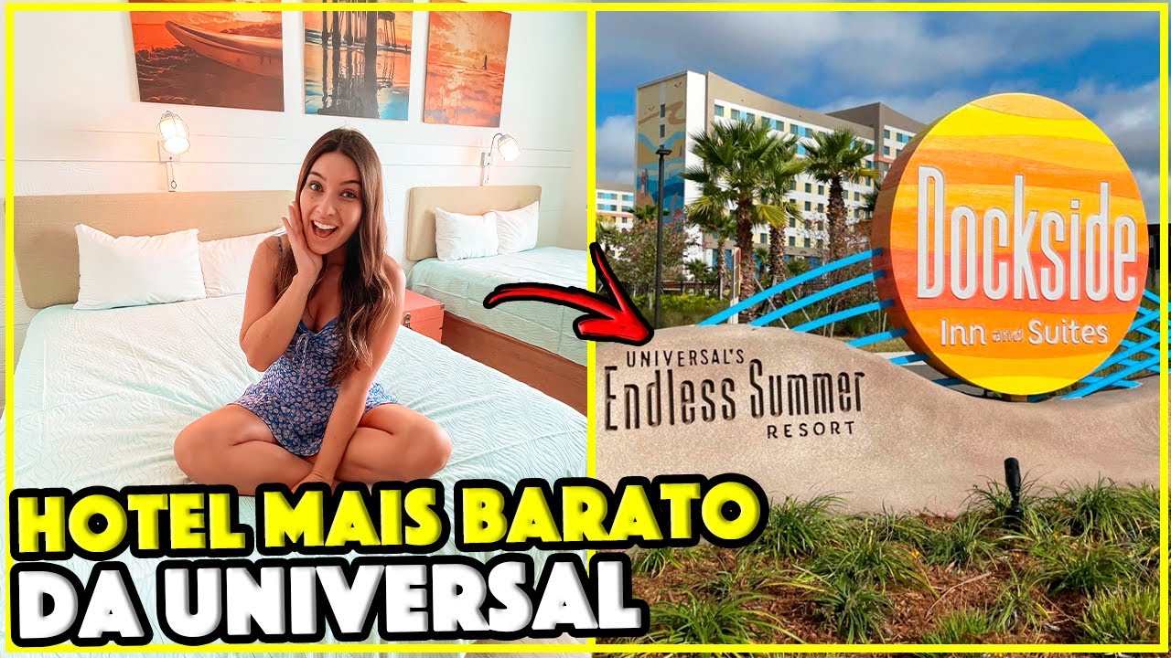 MELHOR HOTEL ECONÔMICO DA UNIVERSAL ORLANDO - COMO É O ENDLESS SUMMER