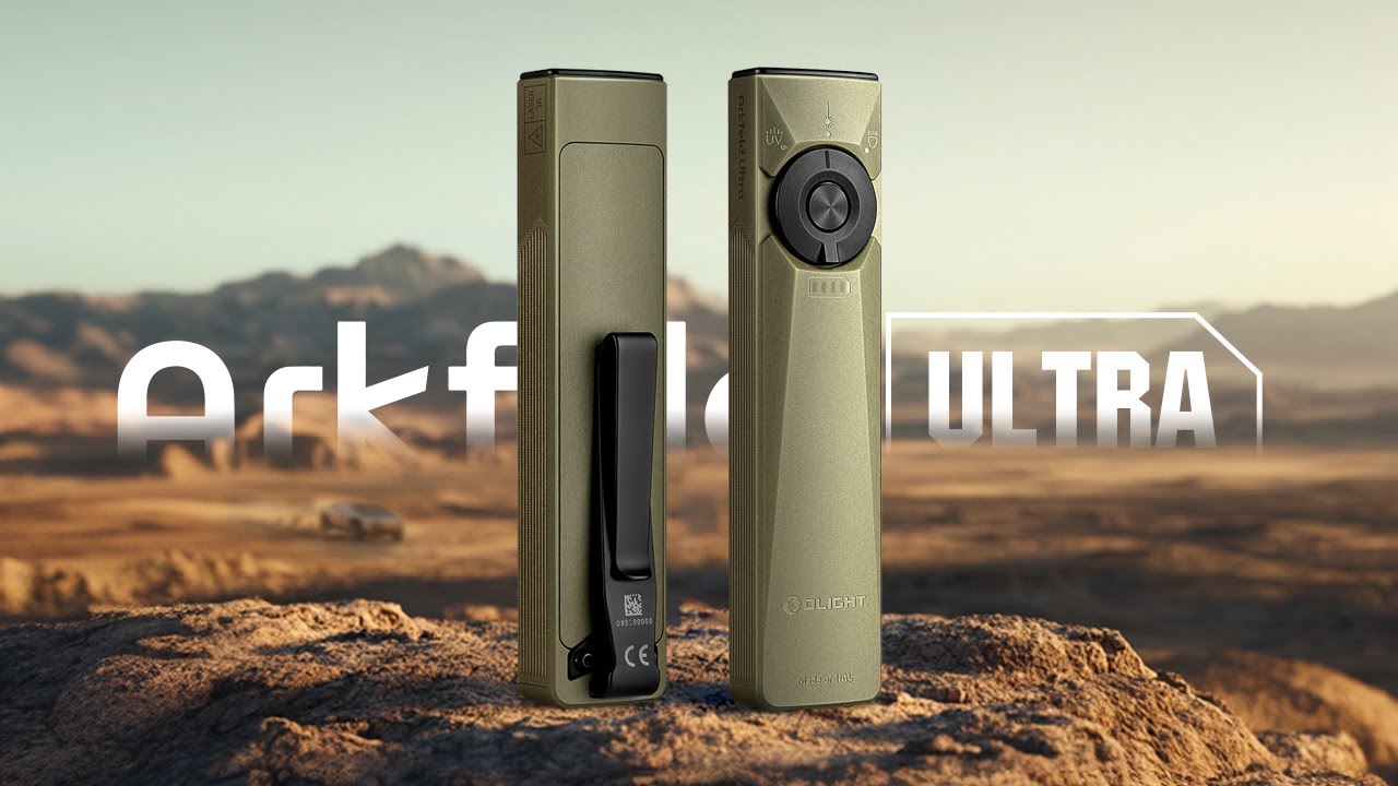 Olight Arkfeld Ultra - The TOUGHEST O-aluminum Flashlight