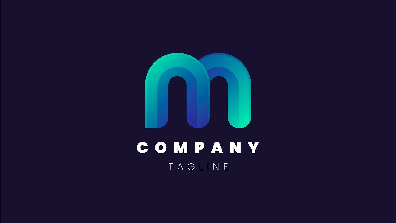 Modern Logo Design | Modern Logo M Design