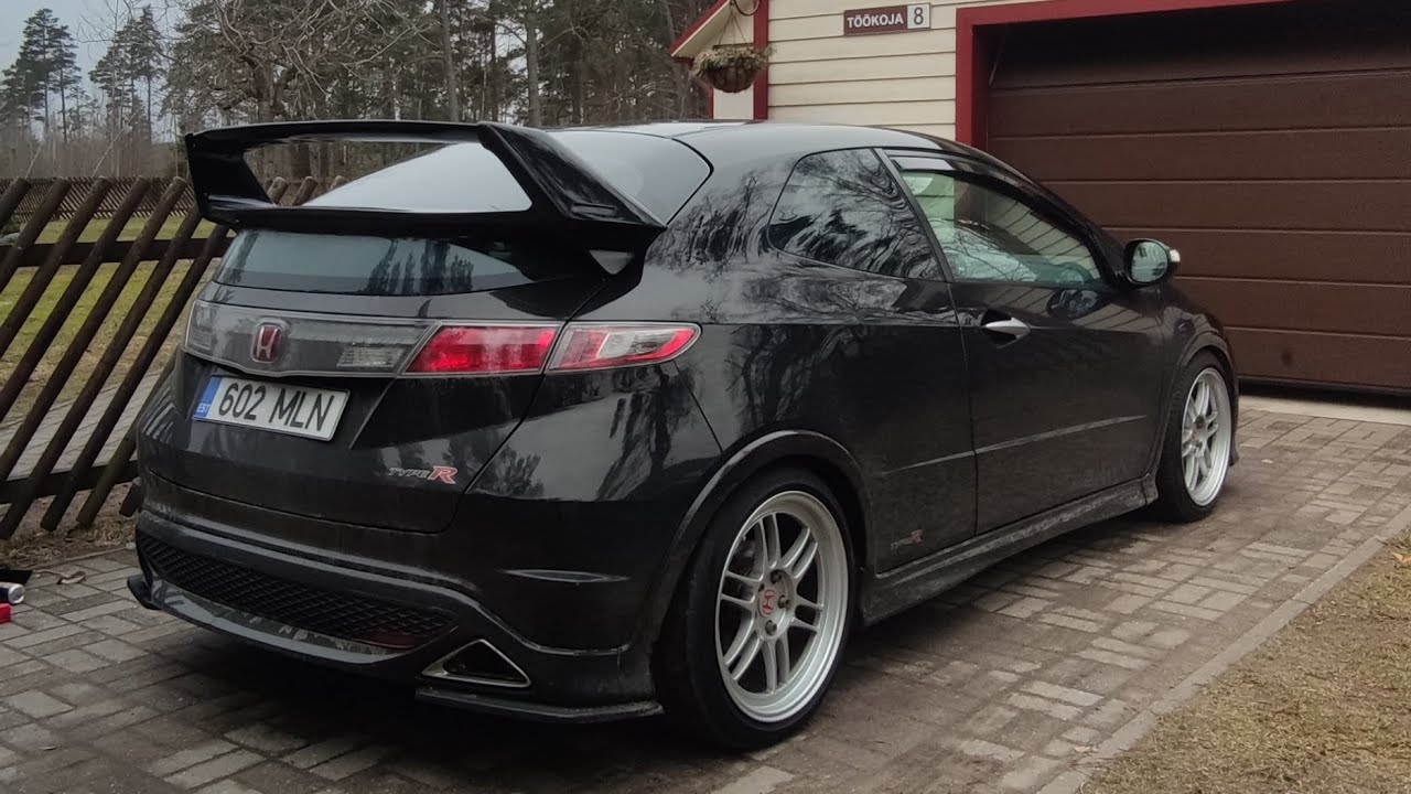 Honda Type R FN2 back roads POV