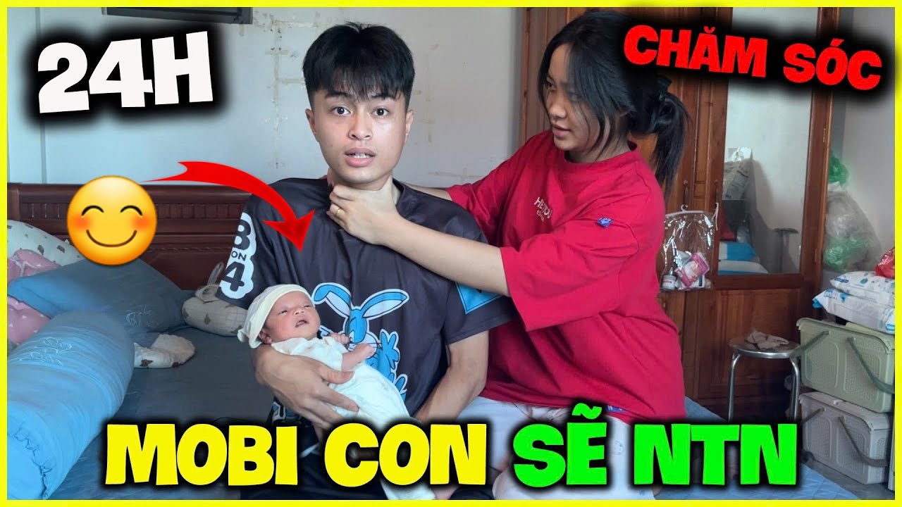 Hoàng MoBi | 24 Giờ Chăm Sóc MoBi Con Sẽ Như Thế Nào ??? 