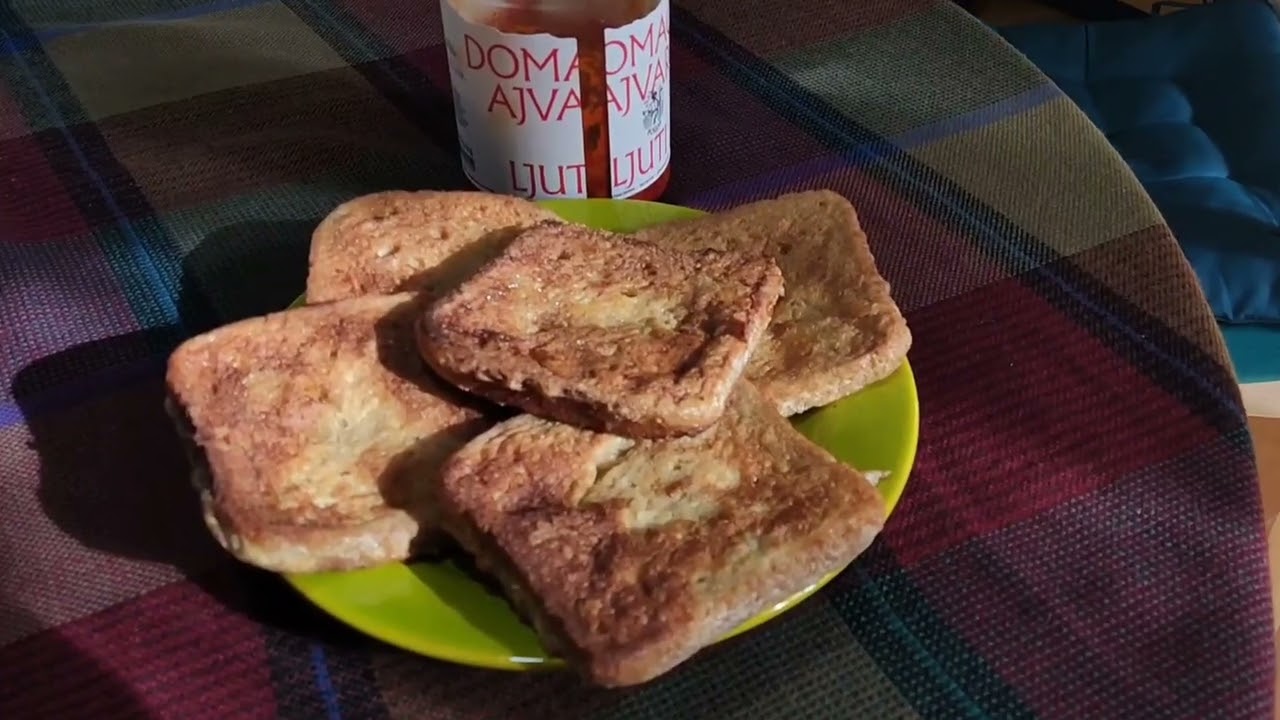 Prženice i ajvar-hrana bogova