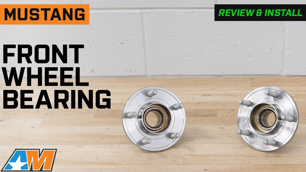 2005-2014 Mustang Front Wheel Bearing and Hub Assembly Set Review & Install