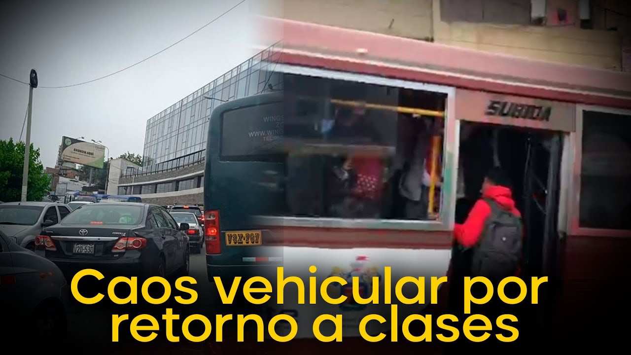 Arequipa: Caos vehicular por retorno a clases