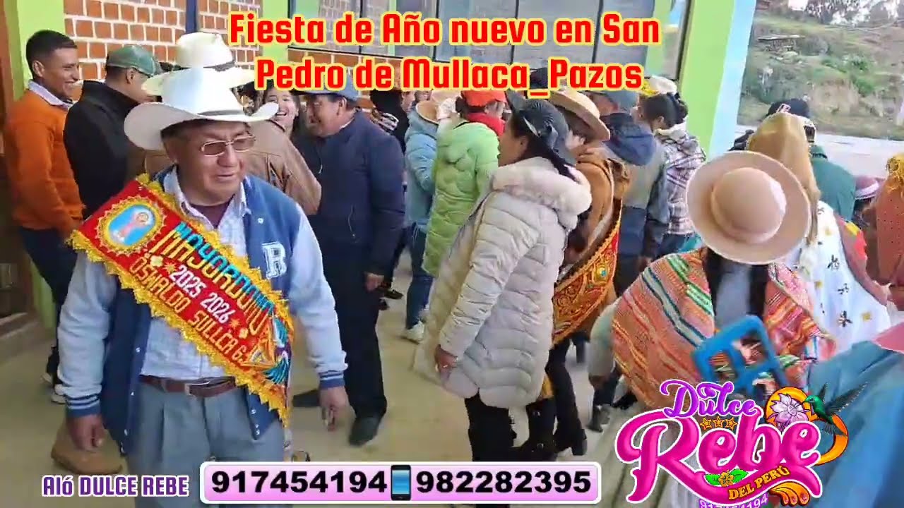 Pascuas tayacaja con DULCE REBE DEL PERÚ 
