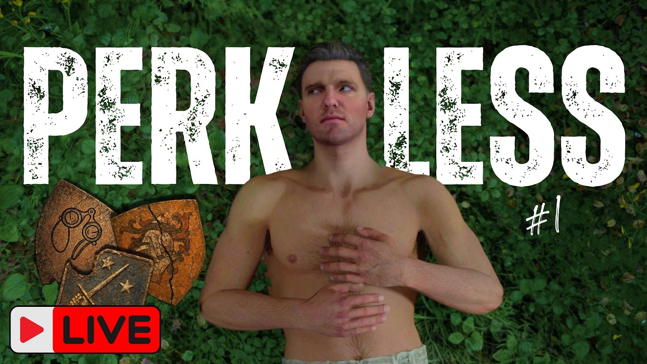 Can I Beat KCD2 WITHOUT Perks? (LIVE #1)