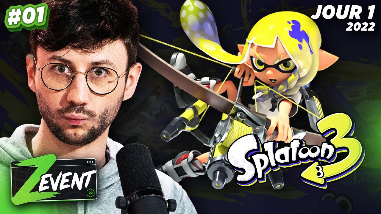 Splatoon 3 !!! (enfin) ft. Ultia #01 - Zevent 2022 - JOUR 1 - PONCE REPLAY 09/09/22