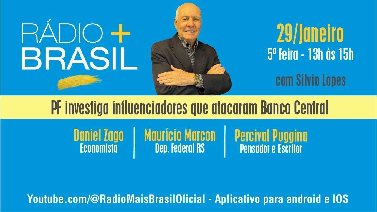 PF investiga influenciadores que atacaram Banco Central