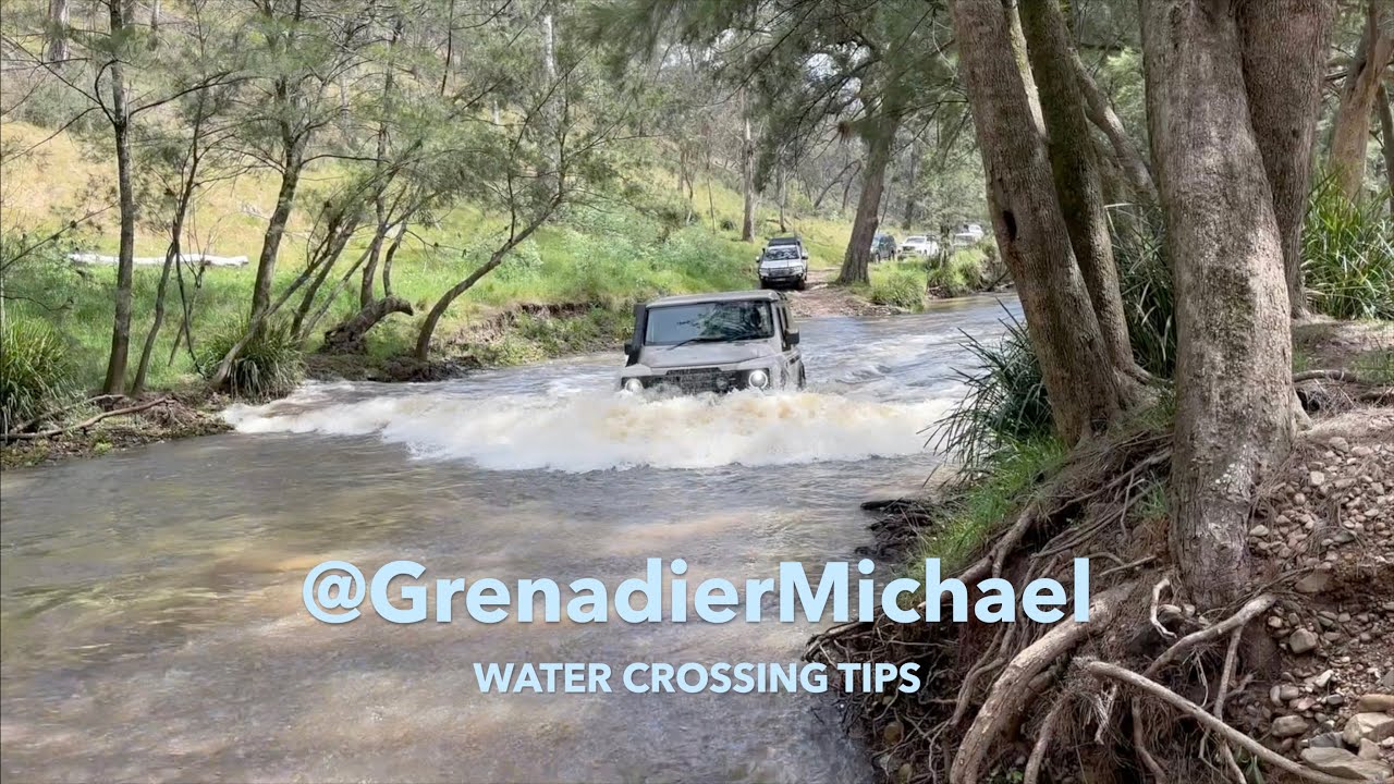 INEOS Grenadier - Water Crossing Tips