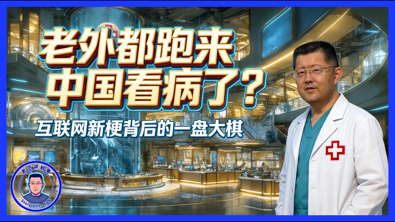 老外挤破头来中国看病不仅是玩梗，背后是一场精心布局的国家级产能输出战！从免签入境到JCI国际认证，中国正试图将过剩医疗资源转化为全球贸易新增长点｜中国医疗健康市场、医疗服务改革、医疗旅游