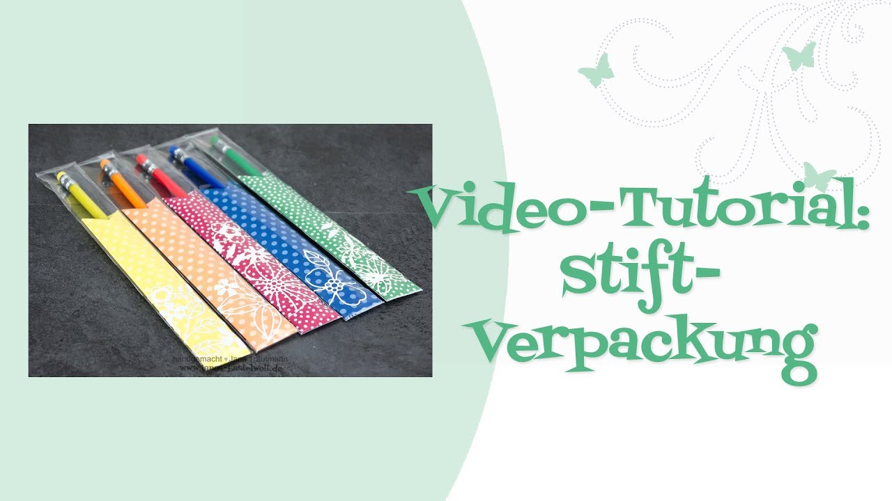 Tutorial: Stift-Verpackung