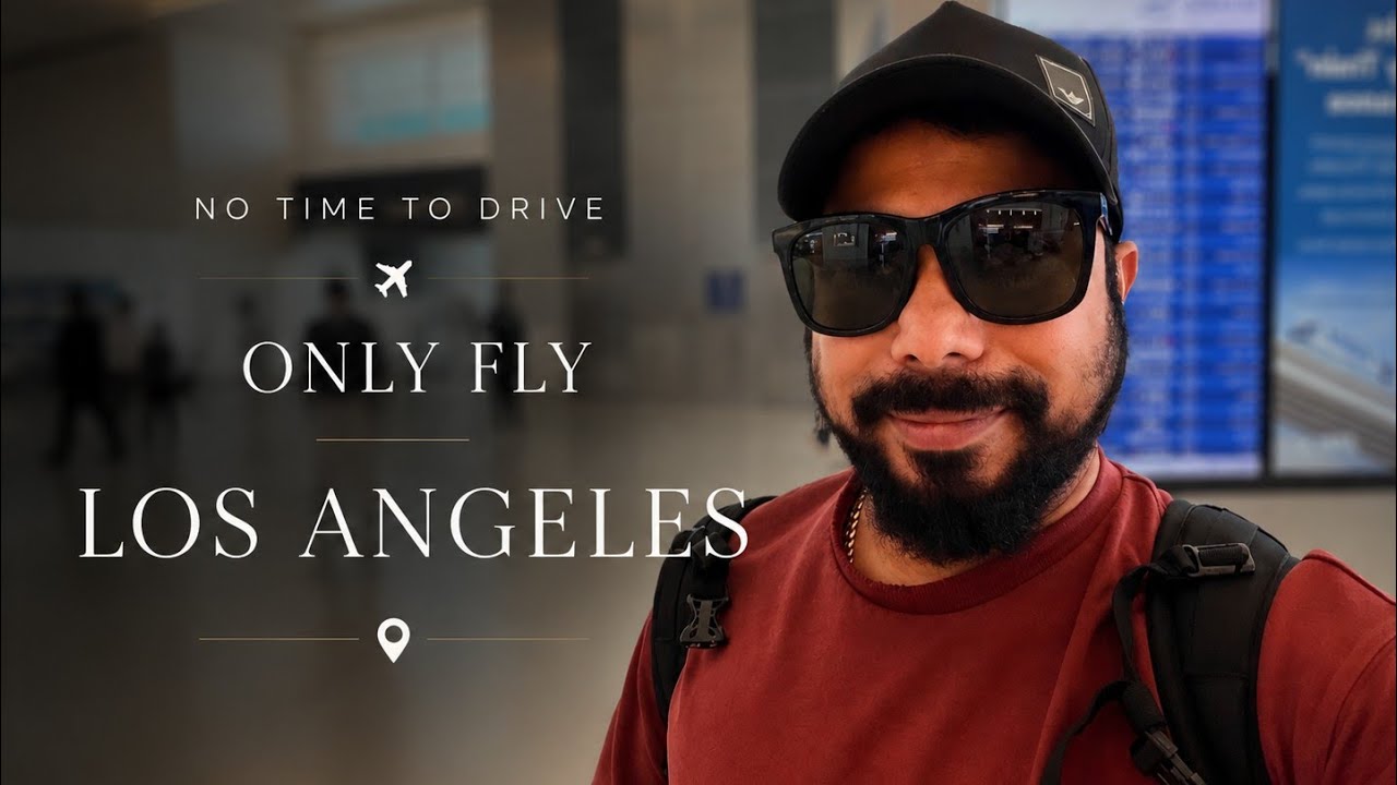 Flying to Los Angeles  to meet friend .. A friend  in need is a friend indeed