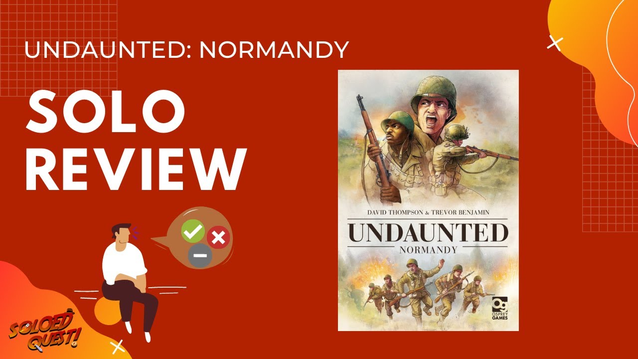 Undaunted: Normandy - Solo Review