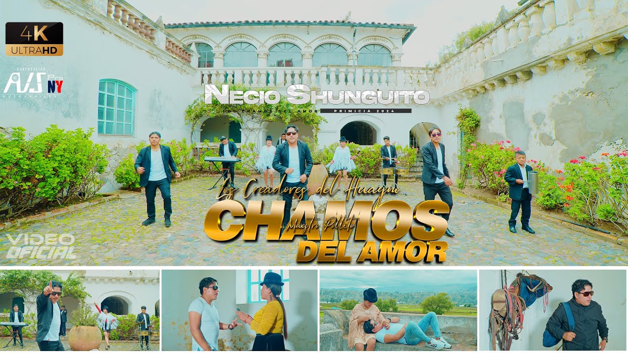 Los Chamos del Amor  y  Maestro pollito  (NECIO SHUNGUITO) VIDEO OFICIAL 2024