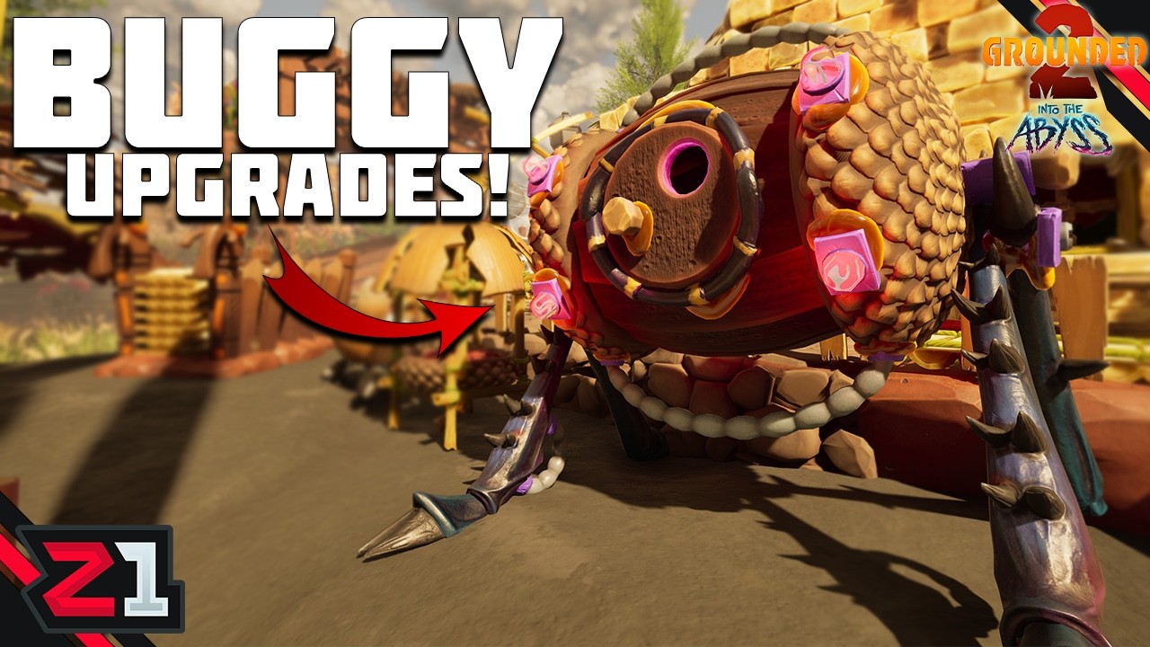 Buggy UPGRADES With The BUFFIN Barrel ! Grounded 2 Into The Abyss Update [E7]